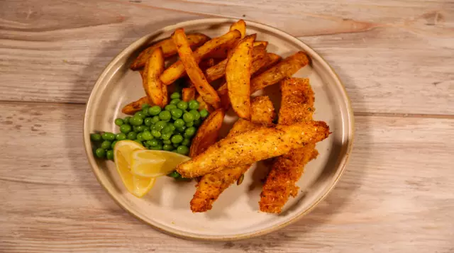 Fish Goujons with Chips