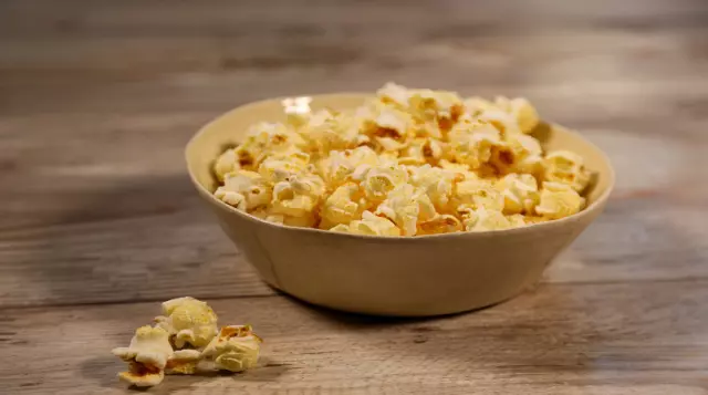 Plain Popped Popcorn