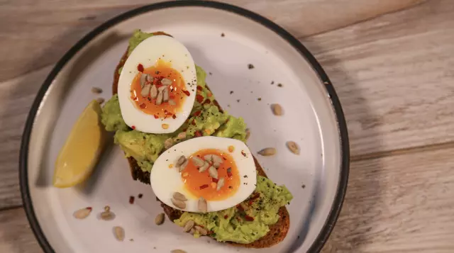 Smashed Avocado and Egg on Toast