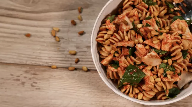 Chicken and Tomato Pasta Salad